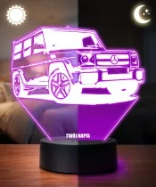 Lampka LED 3D Plexido Samochód Mercedes AMG G 63