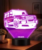 Lampka LED 3D Plexido Samochód Mercedes AMG G 63