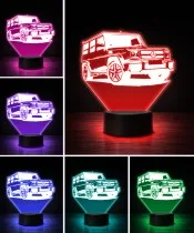 3D Plexido LED Lamp Car Mercedes AMG G 63