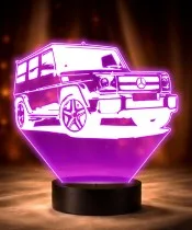 Lampka LED 3D Plexido Samochód Mercedes AMG G 63