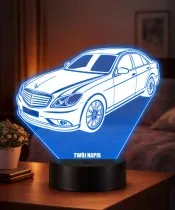 Lampka LED 3D Plexido Samochód Mercedes S Klasa W221