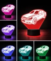 3D Plexido LED Lamp Car Mercedes S-Class W221