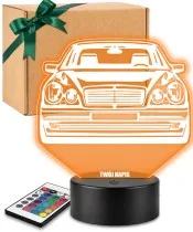 3D-Plexido-LED-Lampe Auto Mercedes E-Klasse W210