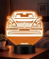 3D-Plexido-LED-Lampe Auto Mercedes E-Klasse W210