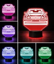 3D-Plexido-LED-Lampe Auto Mercedes E-Klasse W210