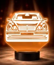 3D-Plexido-LED-Lampe Auto Mercedes E-Klasse W210