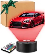 3D-LED-Lampe mit UV-Druck Auto Audi RS5 Coupe