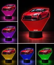 3D-LED-Lampe mit UV-Druck Auto Audi RS5 Coupe