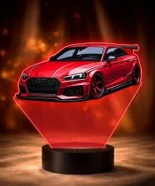 3D-LED-Lampe mit UV-Druck Auto Audi RS5 Coupe