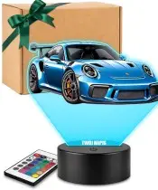 3D-LED-Lampe mit UV-Druck Auto Porsche 911 GT3 RS