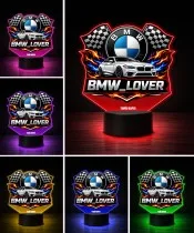 3D-LED-Lampe mit UV-Druck Auto BMW M4 Coupe BMW Lover