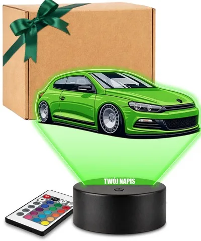 3D-LED-Lampe mit UV-Druck...