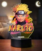 Lampka Nocna LED 3D Naruto Portret