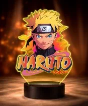 Naruto Portrait 3D LED Night Light with Name