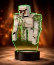 Lampka Nocna LED 3D Minecraft Golem