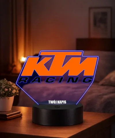 Lampka Nocna LED 3D KTM Racing
