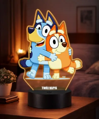 Bluey und Bingo 3D LED...