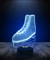 lampka_led_3d_plexido_łyżwy