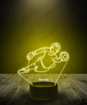 Lampka LED 3D Plexido Bramkarz - 1