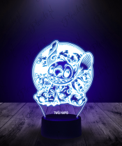 lampka_led_3d_plexido_stich_hawaje