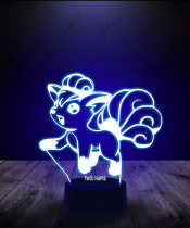 Lampka LED 3D Plexido Pokemon Vulpix - 3
