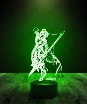 Lampka LED 3D Plexido Genshin Impact Xiao