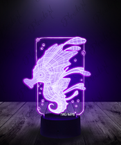 Lampka LED 3D Plexido Konik Morski - 1