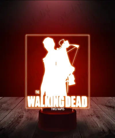 lampka_led_3d_plexido_daryl_the_walking_dead
