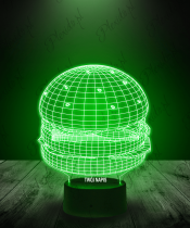 Lampka LED 3D Plexido Burger - 1