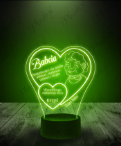 Lampka LED 3D Plexido Prezent na Dzień Babci i Dzień Dziadka - 3