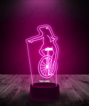 Lampka LED 3D Plexido Żaba Dat Boi Mem - 1