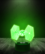 Lampka LED 3D Plexido Myśliwiec Star Wars - 3